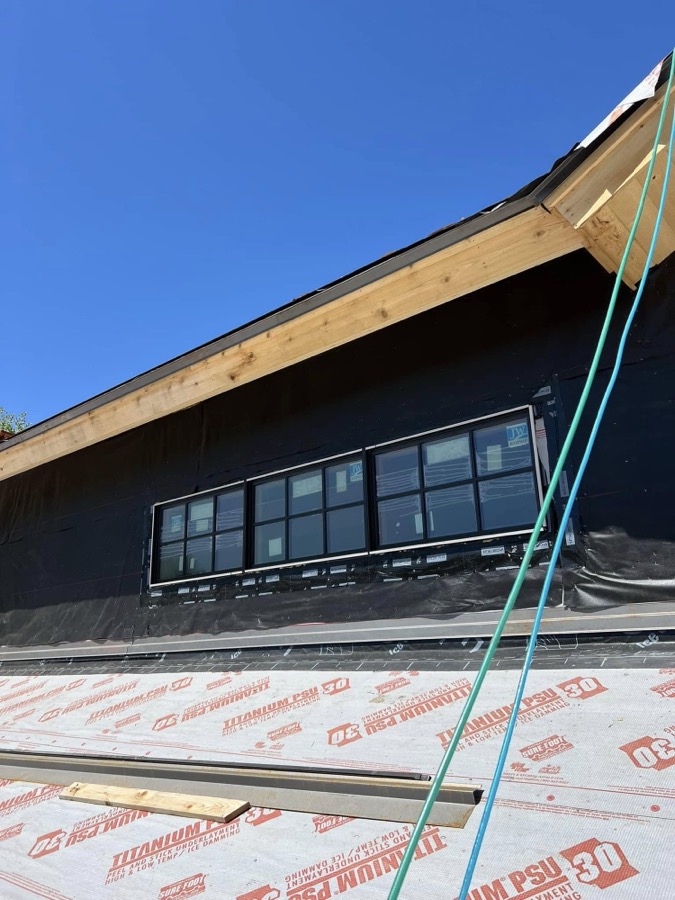Window openings and eaves